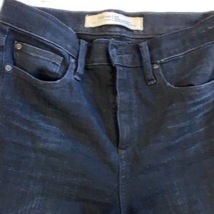 Gap denim "True Skinny" super high rise, size 27R